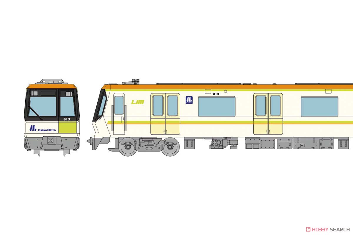☆特価品 リニア地下鉄道コレクション Osaka Metro80系 (長堀鶴見緑地