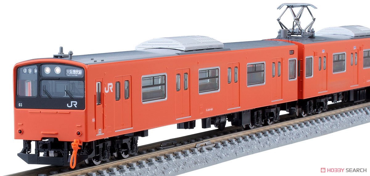 JR 201系通勤電車 (JR西日本30N更新車・オレンジ) セット (8両セット