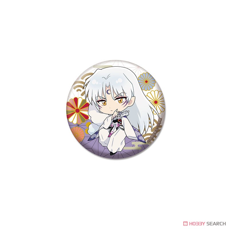 犬夜叉 ぺたん娘缶バッジ vol.1 殺生丸 (キャラクターグッズ) - ホビー