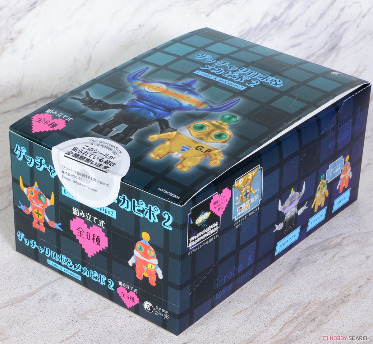 ゲッチャリロボ＆メカピポ2 (6個セット) (完成品) - ホビーサーチ