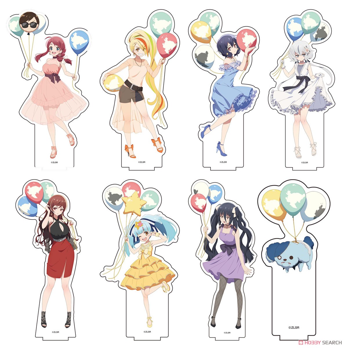 ゾンビランドサガ リベンジ 描き下ろしBIGアクリルスタンド【ドレスver