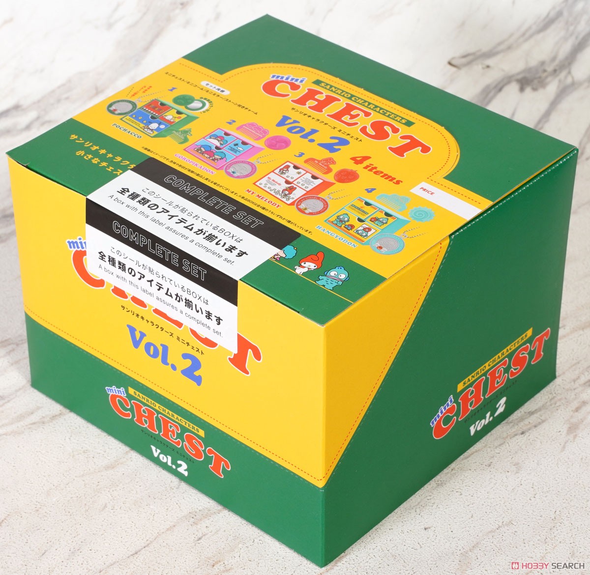 サンリオキャラクターズ ミニチェスト 第2弾 (4個セット) (完成品) (食