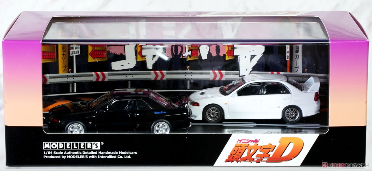 頭文字D セットVol.18 中里毅スカイラインGT-R(BNR32) & 岩城清次