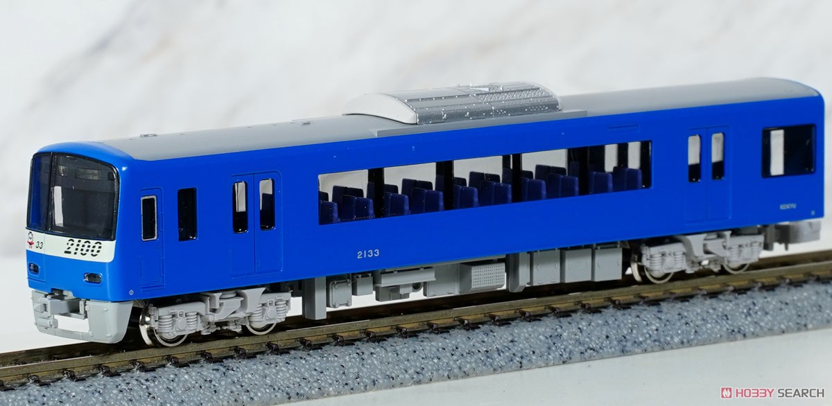 京急 2100形 (KEIKYU BLUE SKY TRAIN・マーク無し) 8両編成セット