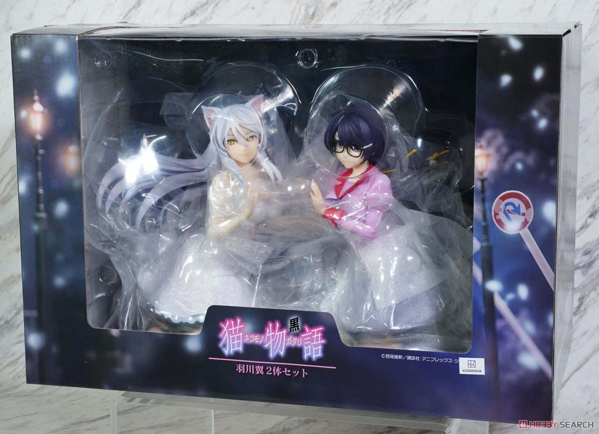 猫物語』羽川翼2体セット (フィギュア) - ホビーサーチ フィギュア