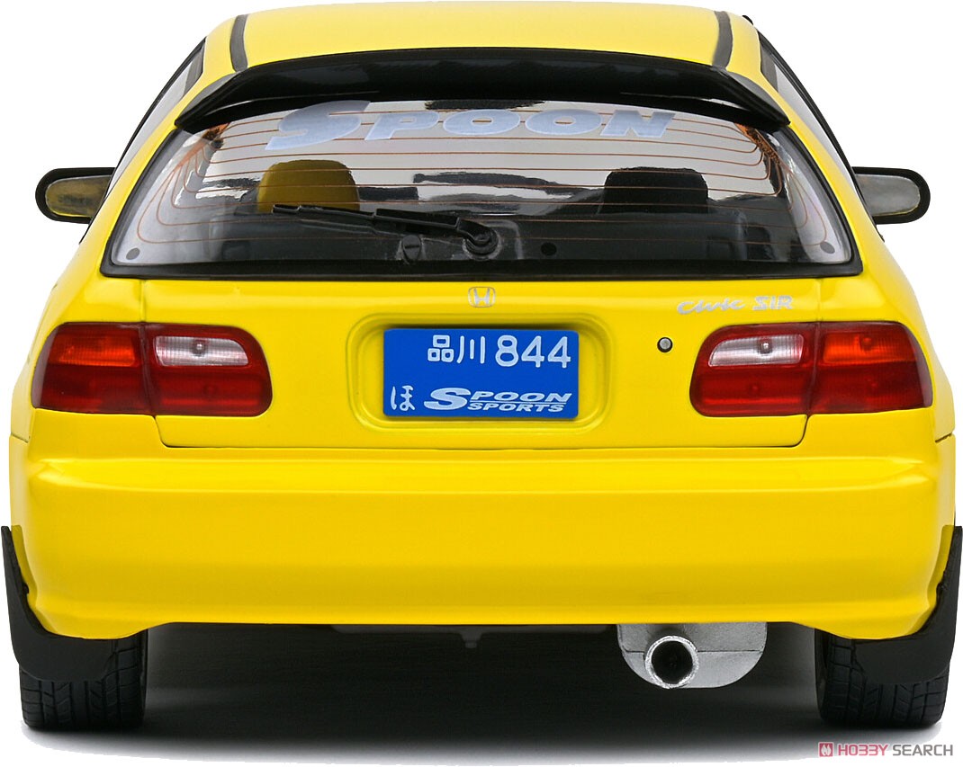 ホンダ シビック EG6 スプーン バージョン 1991 (イエロー) (ミニカー