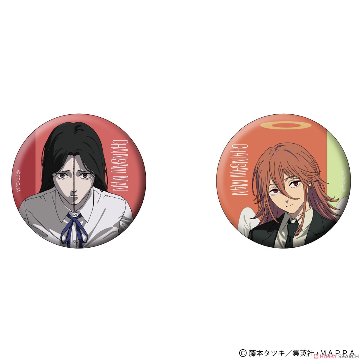 チェンソーマン 缶バッジセット 蜘蛛の悪魔 天使の悪魔 (キャラクター