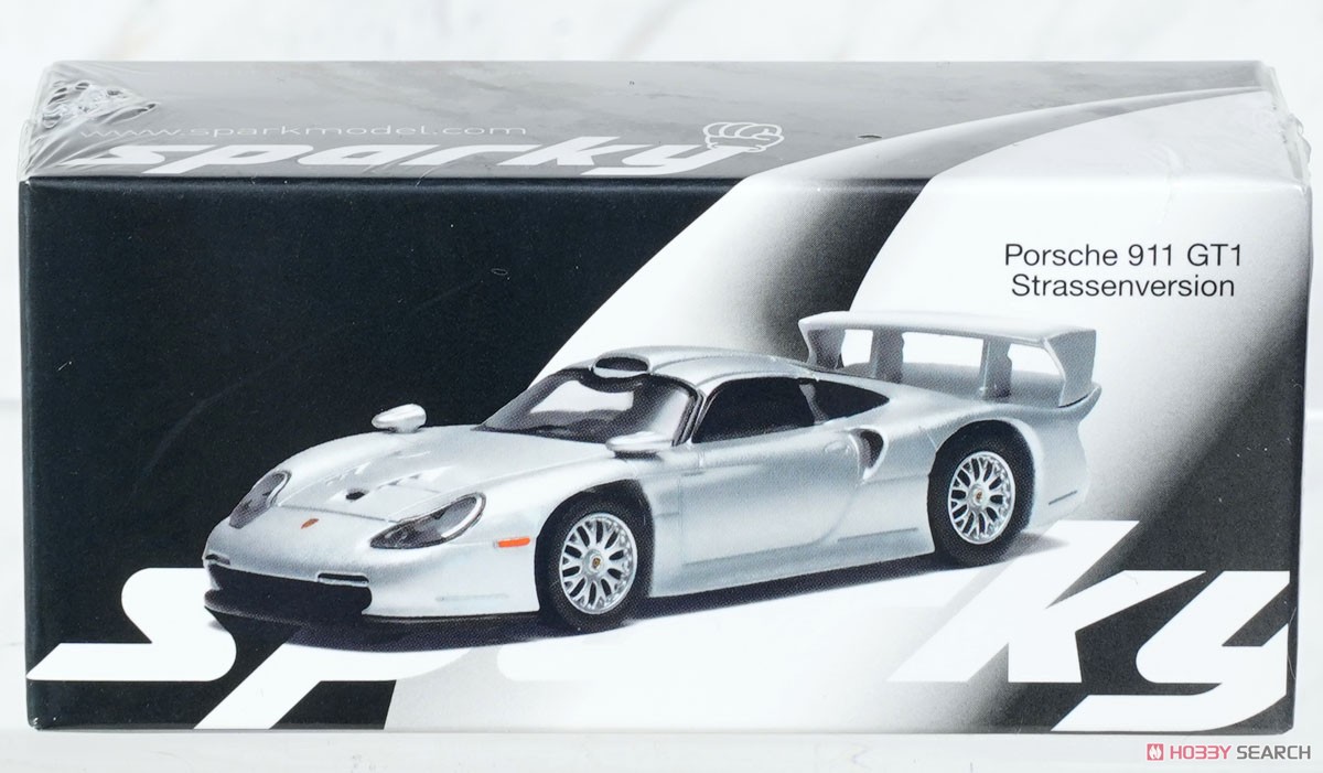 Porsche 911 GT1 Strassenversion - シルバー (ミニカー) - ホビー