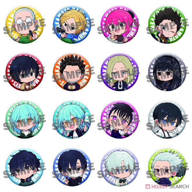✨希少 サカモトデイズ 第2回キャラ投票 メダル風缶バッジセット 100名