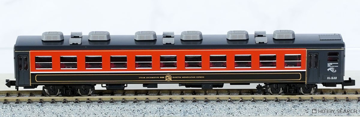 JR 12系客車 (ばんえつ物語・オコジョ展望車) セット (7両セット