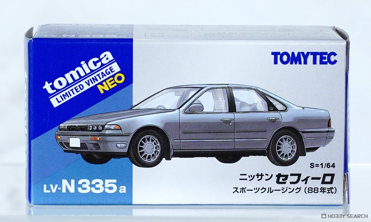 TLV-N335a Nissan Cefiro Sports Cruising (Blueish Silver) 1988
