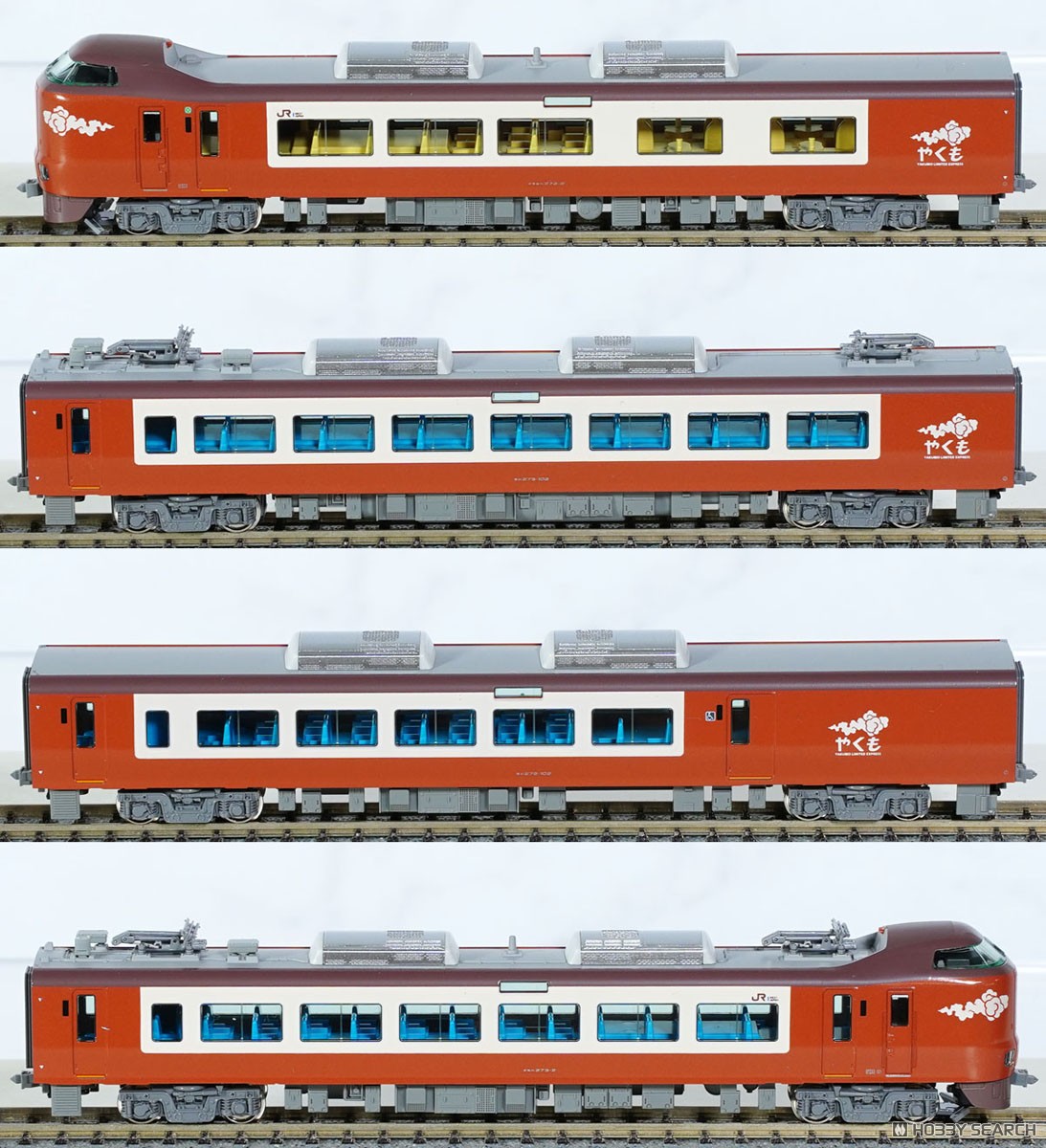 273系 「やくも」 4両セット (4両セット) (鉄道模型) - ホビーサーチ