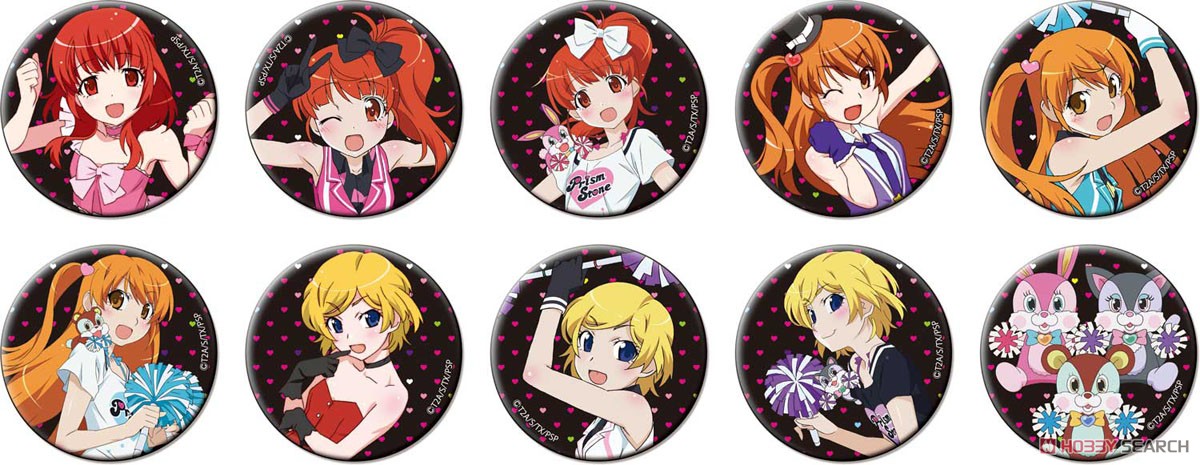 プリティーリズム・オーロラドリーム 缶バッジ (10個セット