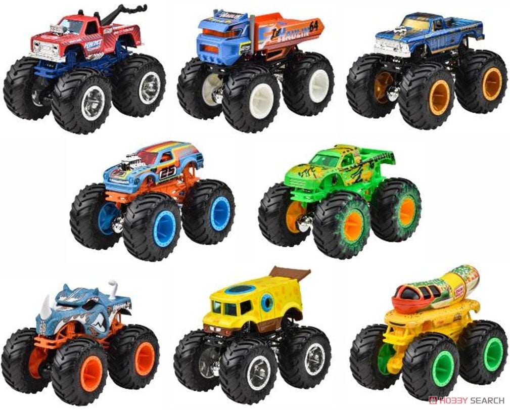 ホットウィール モンスタートラック 1:64アソート 983C (8個入り