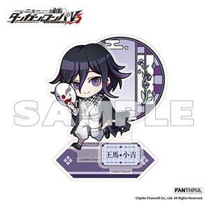 ダンガンロンパ 缶バッジ アクリルぷちスタンド ミニキャラ 王馬小吉