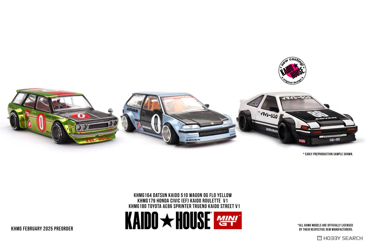 Toyota AE86 スプリンタートレノ Kaido Street V1 (右ハンドル