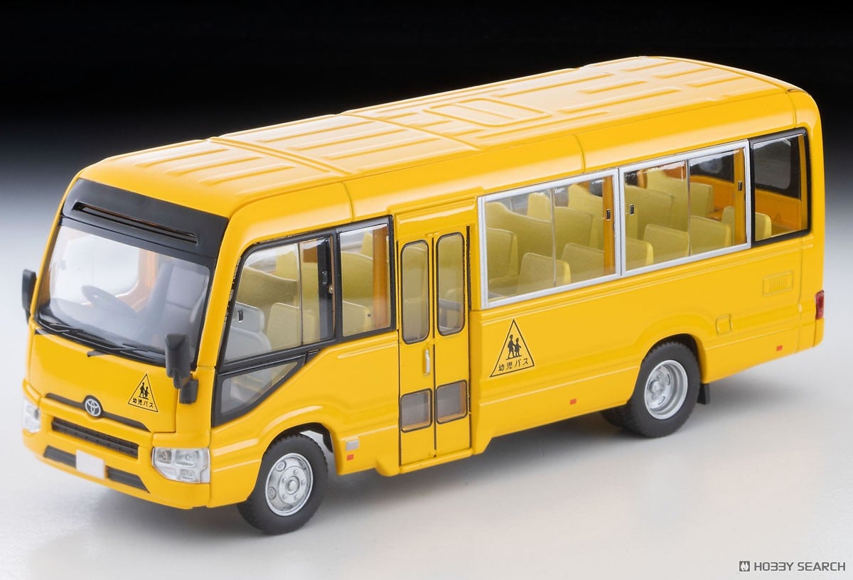 TLV-N348a トヨタ コースター 幼児専用車 (黄) (ミニカー) - ホビー