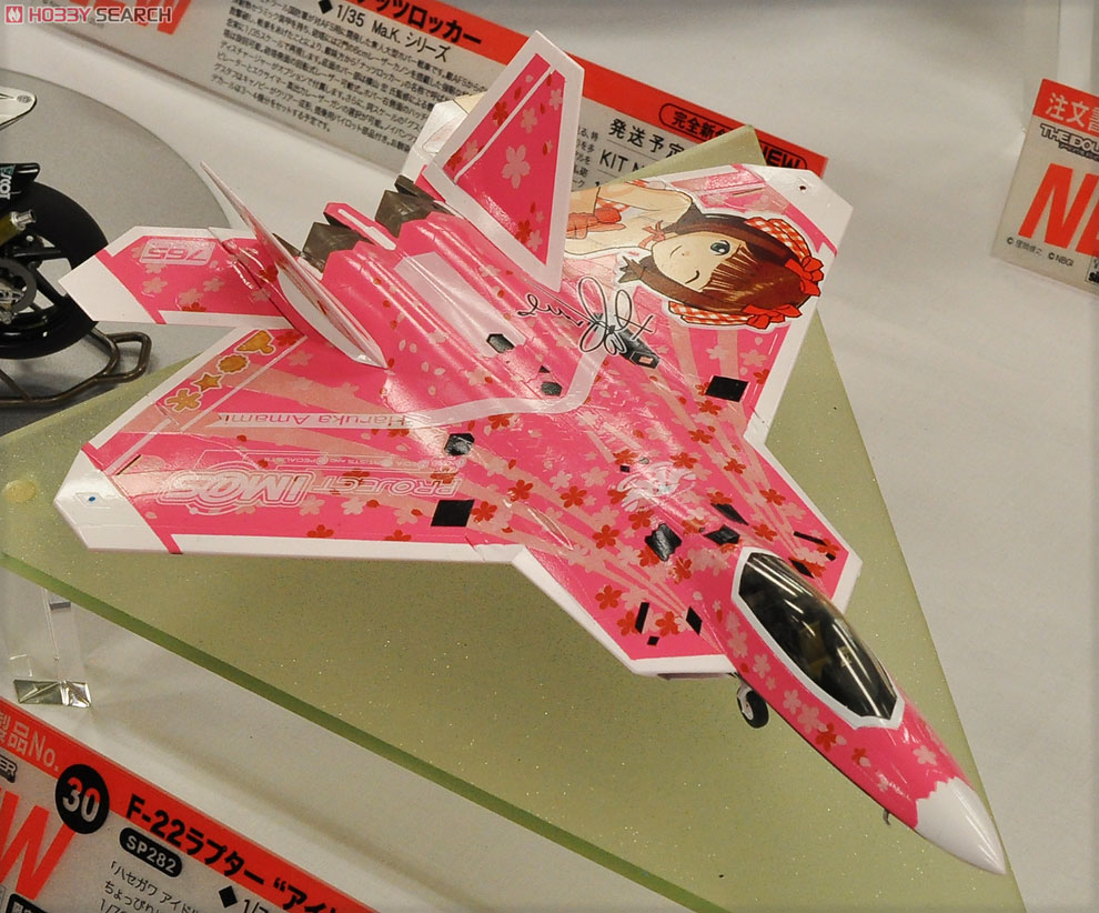 F-22 ラプター `アイドルマスター 天海春香` (プラモデル) - ホビー