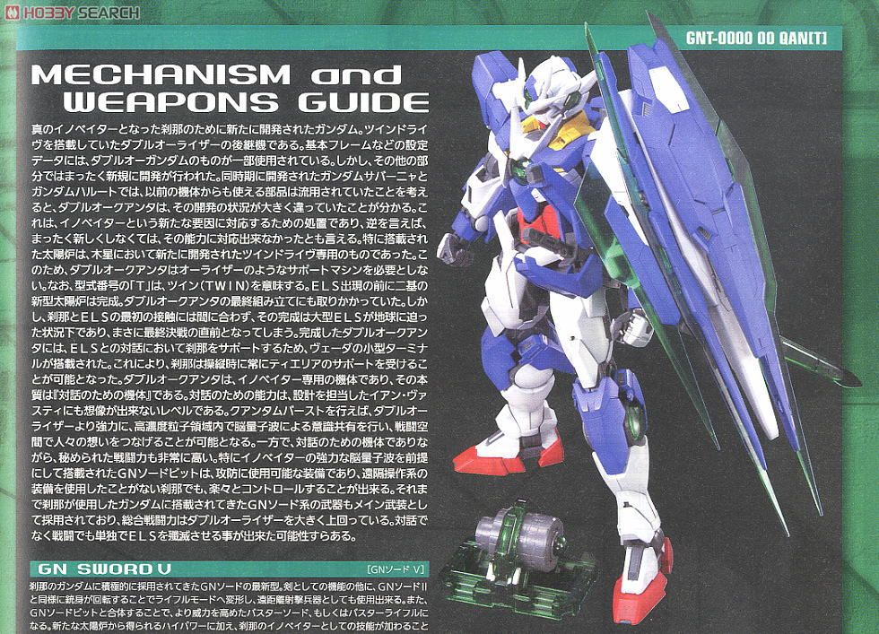 GNT-0000 ダブルオークアンタ (MG) (ガンプラ) - ホビーサーチ ガンプラ他