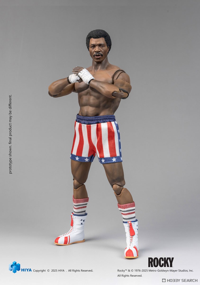 ロッキー 1/12 アクションフィギュア アポロ・クリード (完成品
