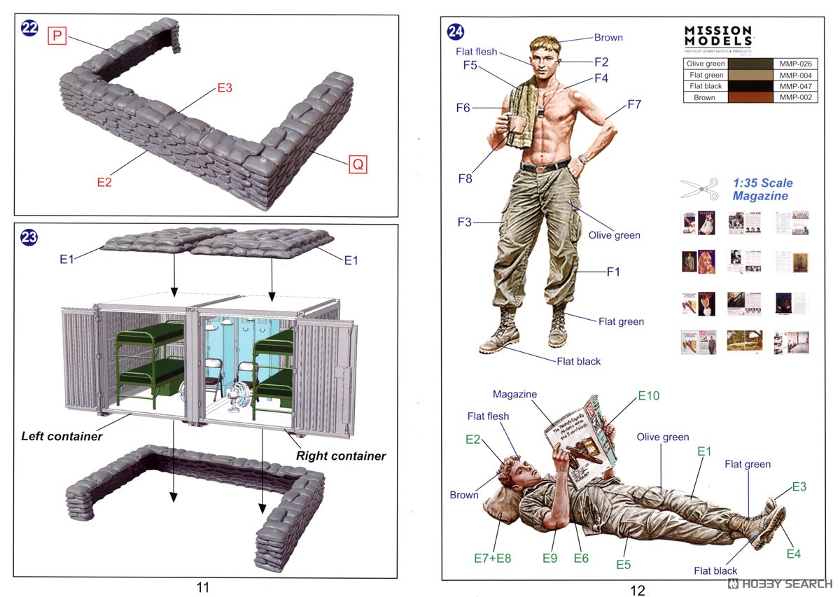 米軍基地 コンテナ兵舎 (ベトナム戦争) (プラモデル) - ホビーサーチ