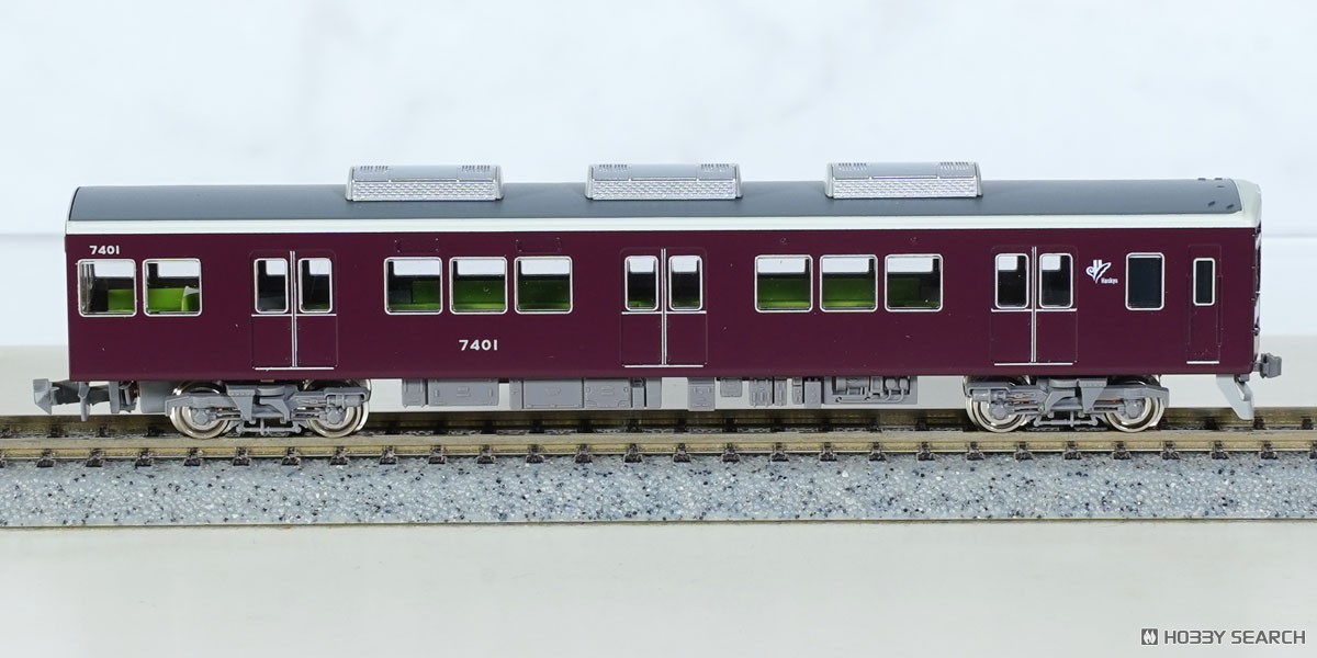 阪急 7300系 (京都線・7300編成タイプ) 7両編成セット (動力付き) (7両