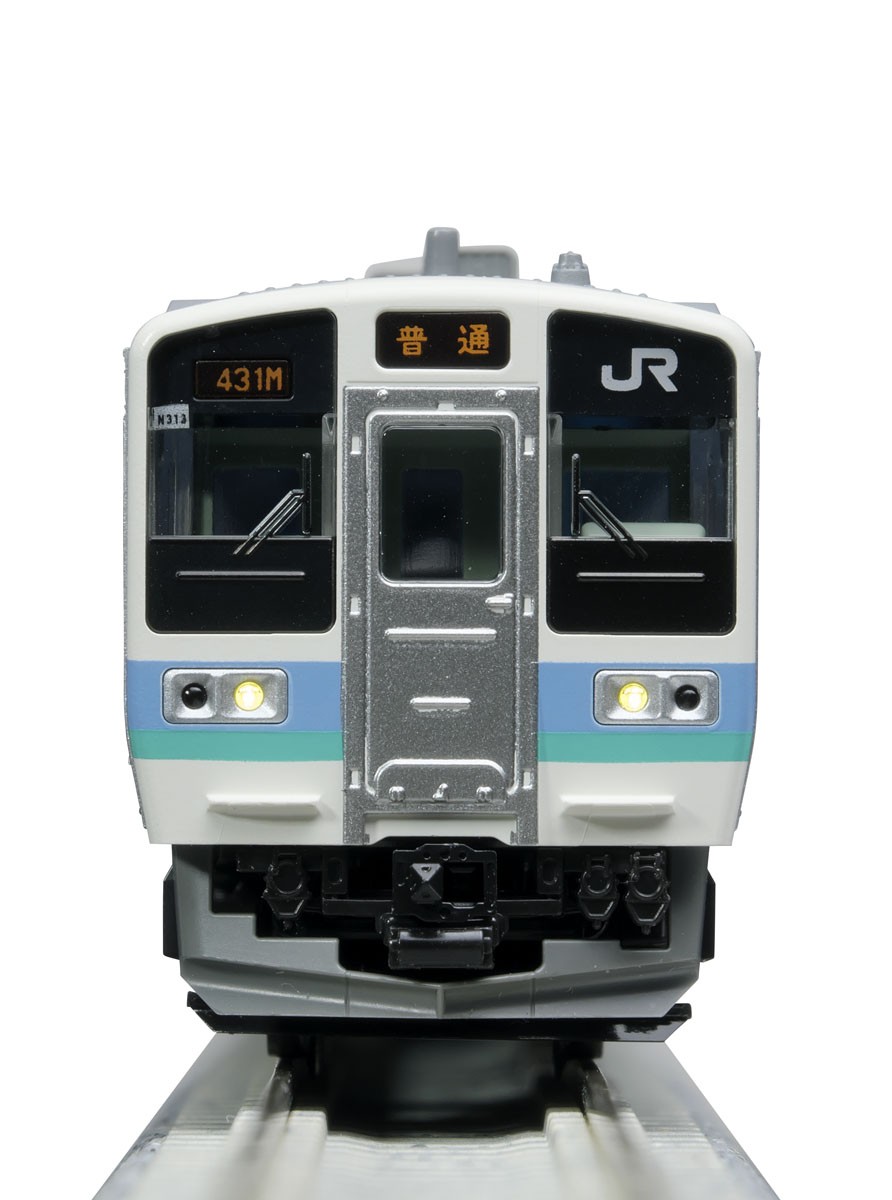 211系3000番台 長野色 3両セット (3両セット) (鉄道模型) - ホビー