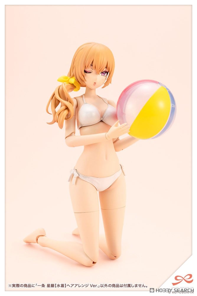 創彩少女庭園 一条 星羅 【水着】 ヘアアレンジVer. (プラモデル
