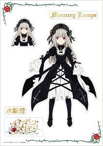 ローゼンメイデン きゃらぺた 水銀燈 M (キャラクターグッズ) - ホビー