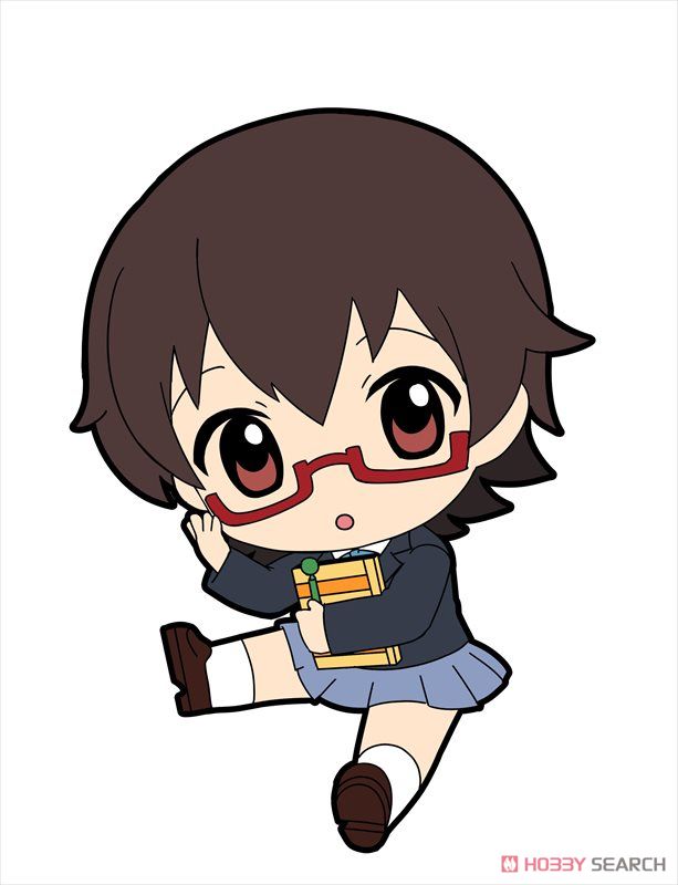 けいおん！ ぺたん娘トレーディングラバーストラップ 8個セット