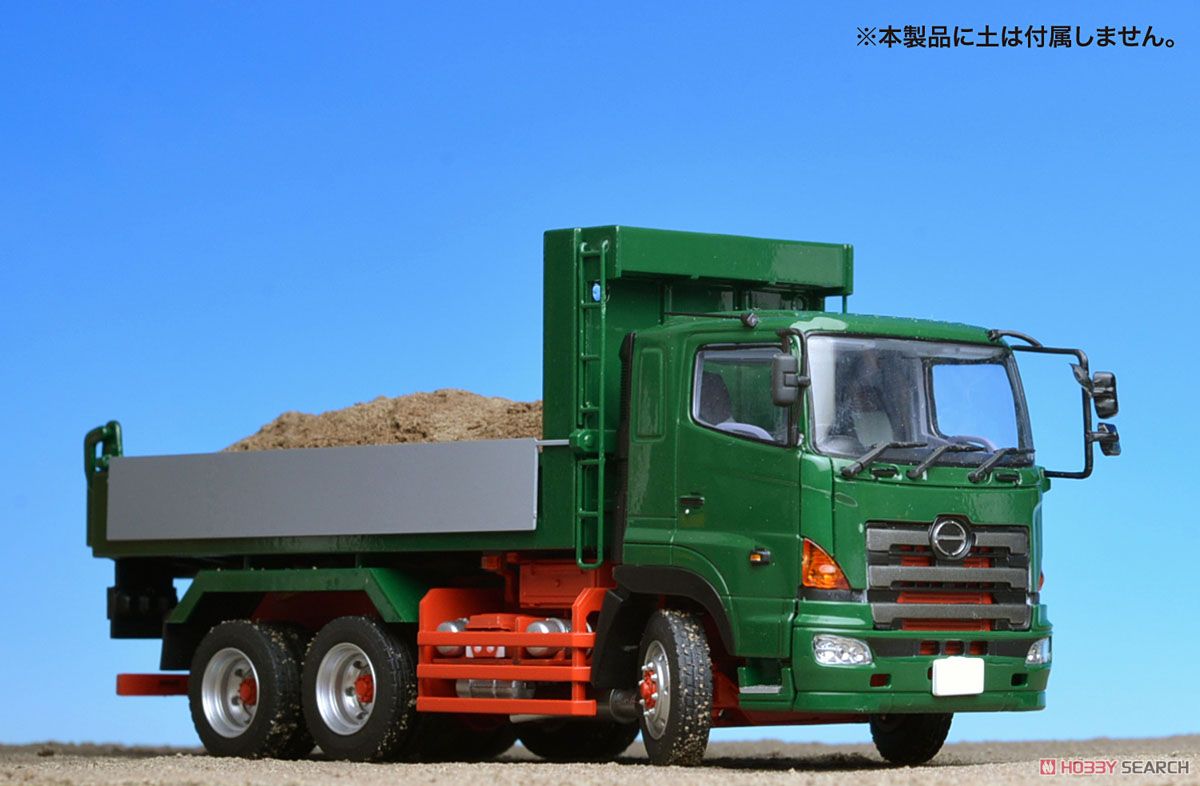 Hino Profia FS 6*4 Dump Truck Green Fullcab Standard Roof (Red