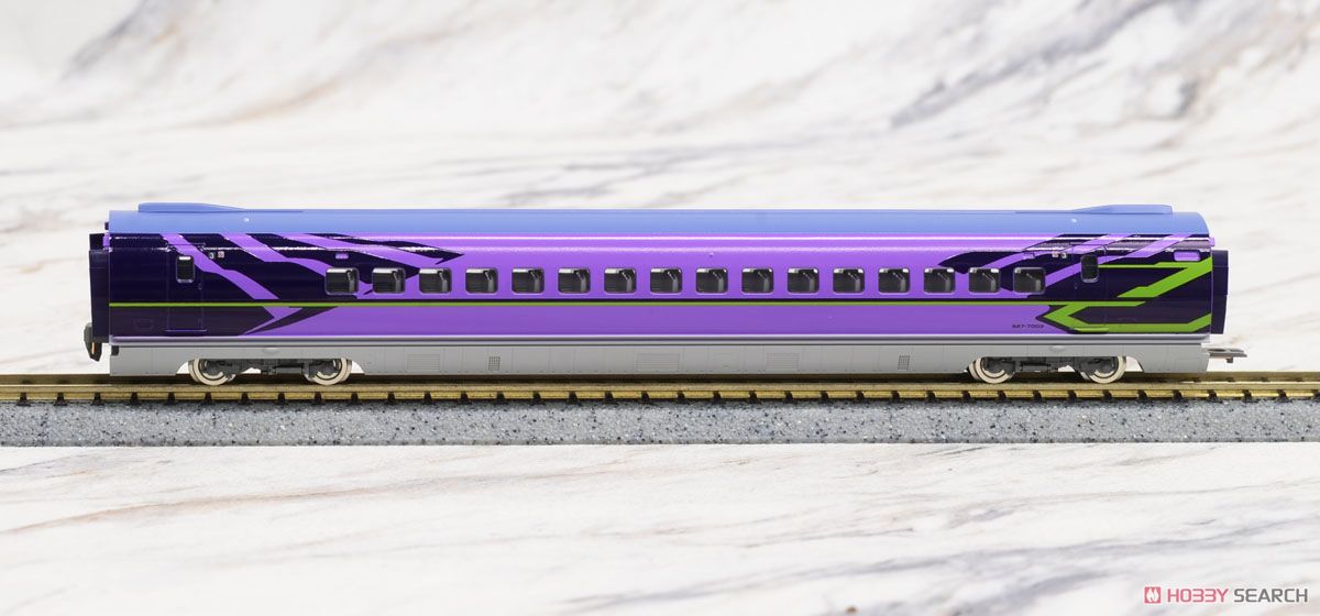 限定品】 JR 500-7000系 山陽新幹線 (500 Type Eva) セット (8両セット