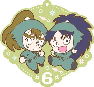 忍たま乱太郎 でかラバーストラップ 04 中在家長次/七松小平太