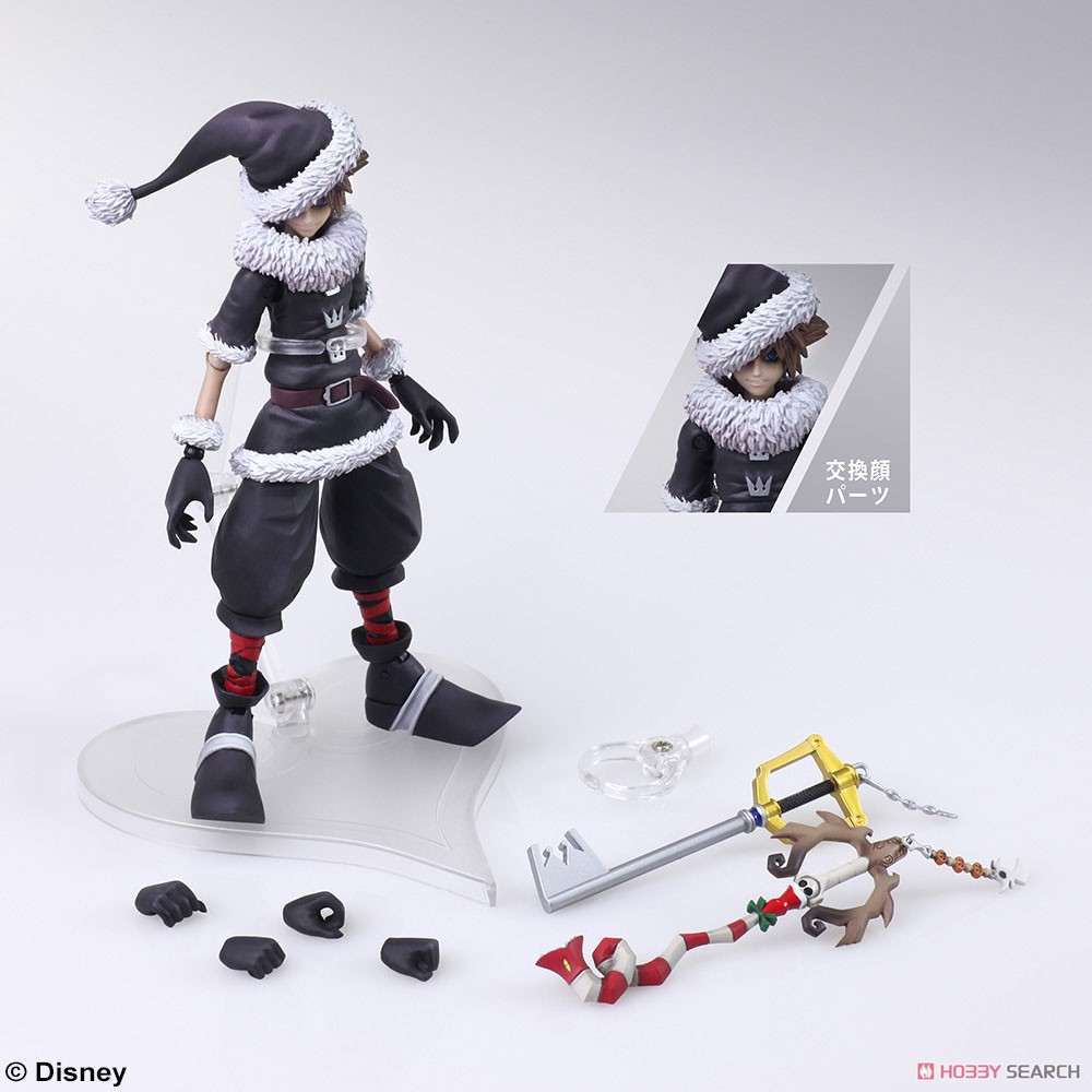 KINGDOM HEARTS II BRING ARTS ソラ クリスマスタウンVer. (完成品