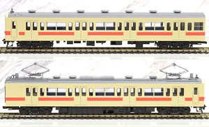 16番(HO) 国鉄 105系 桜井線 旧色 2輌(クモハ105Wパンタ-クハ104) G