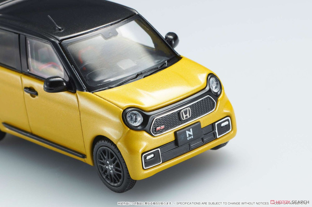 ホンダ N-ONE RS プレミアムイエローパールII (ミニカー) - ホビー