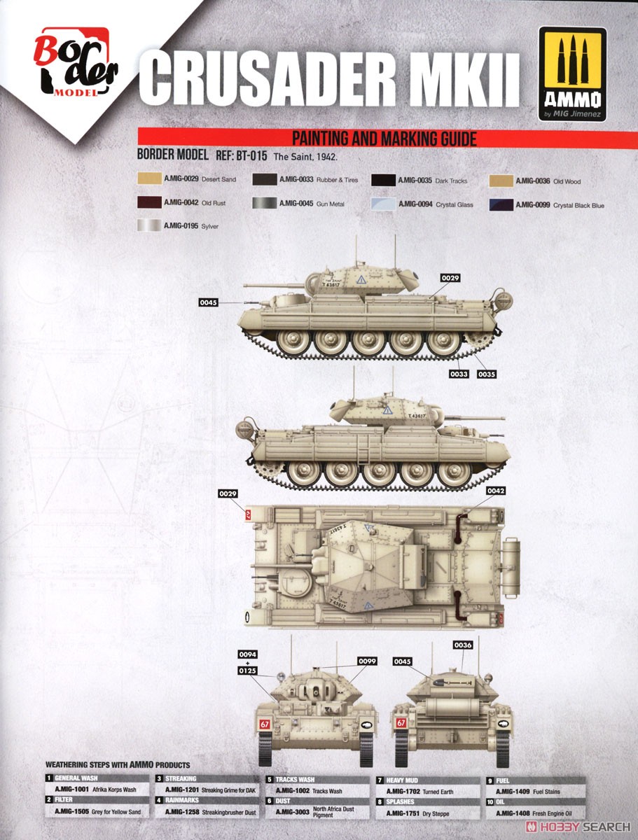 イギリス巡航戦車 クルセーダーMk.II (プラモデル) - ホビーサーチ
