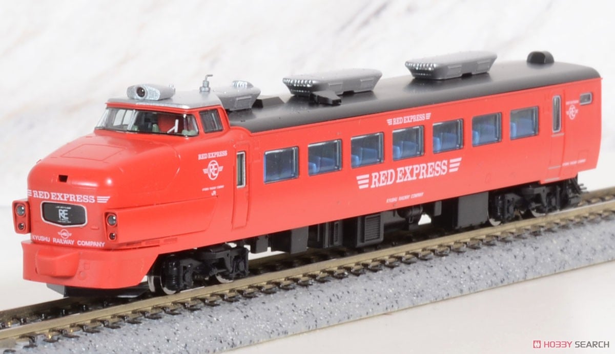JR 485系 特急電車 (クロ481-100・RED EXPRESS) セット (6両セット