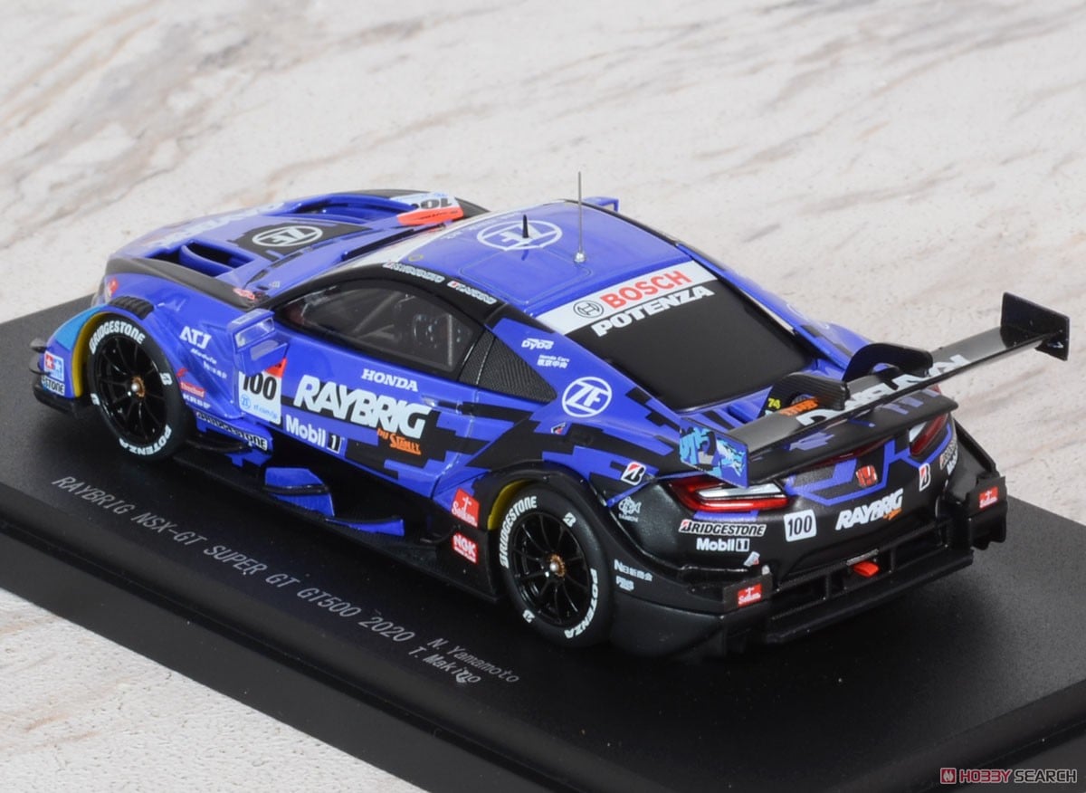 RAYBRIG NSX-GT SUPER GT GT500 2020 No.100 (ミニカー) - ホビー