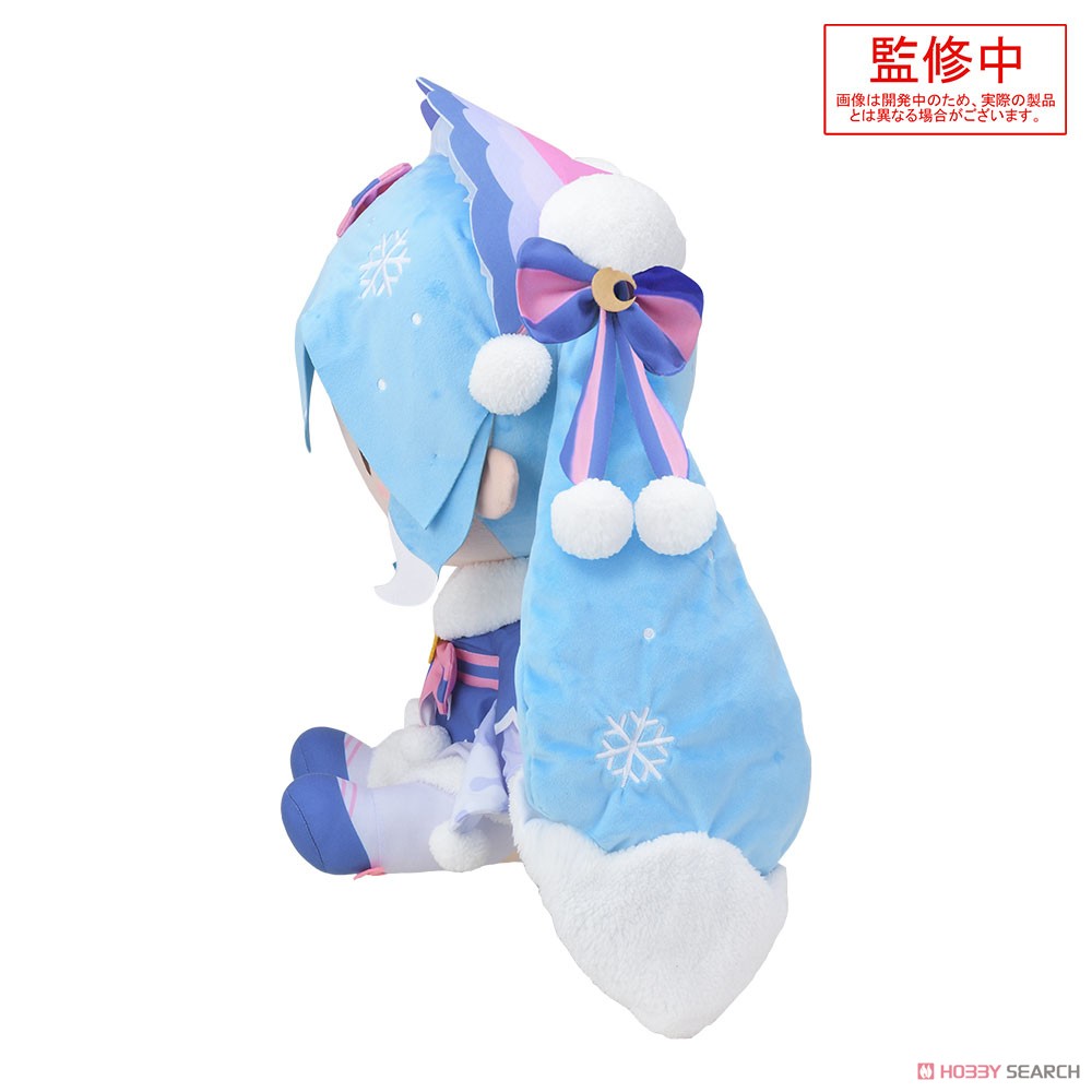 雪ミク2023 ふわぷち どでかジャンボぬいぐるみ (キャラクターグッズ