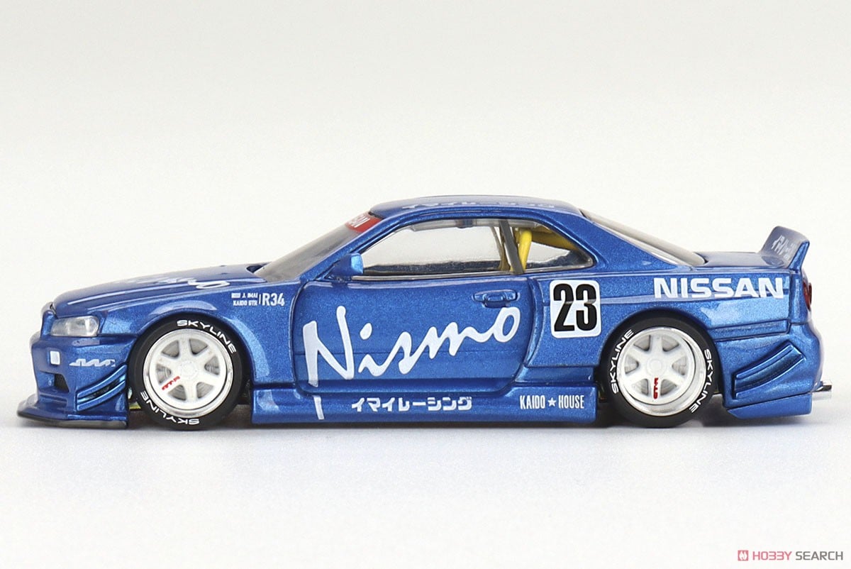 Nissan スカイライン GT-R R34 Kaido Works V3 (右ハンドル) (ミニカー