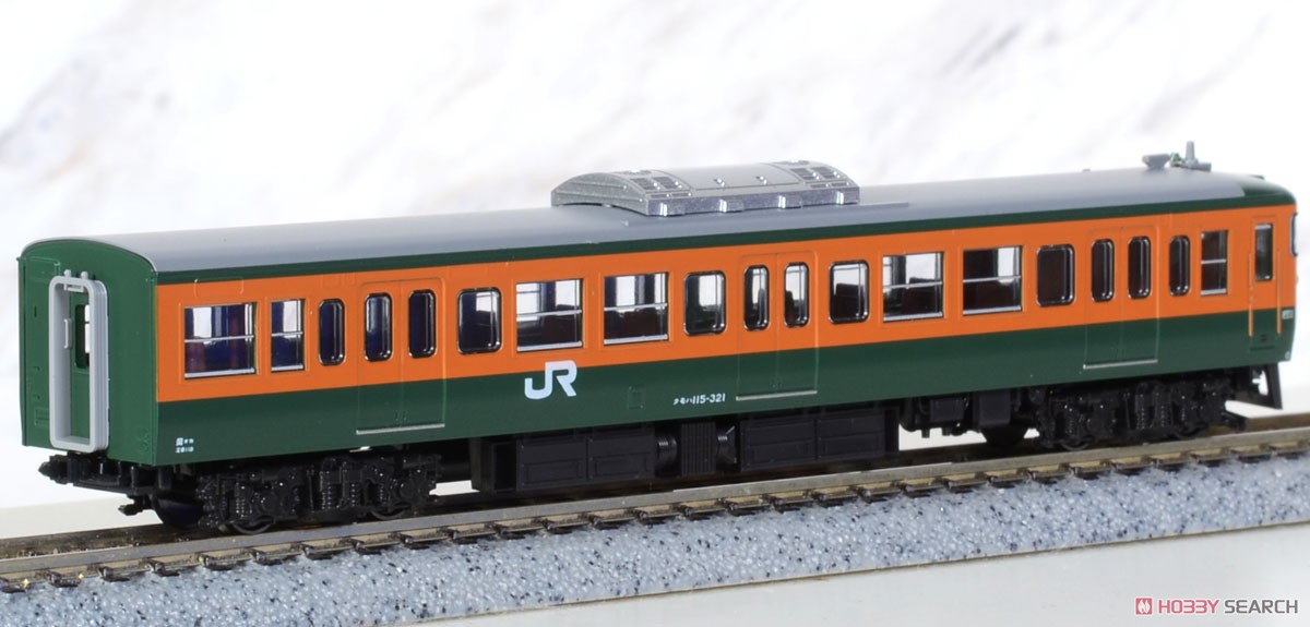 115系300番台 湘南色 (岡山電車区) 3両セット (3両セット) (鉄道模型