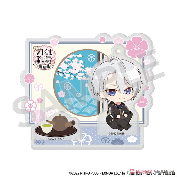 特『刀剣乱舞-花丸-』～雪月華～ 背景付きスタンドアクリル