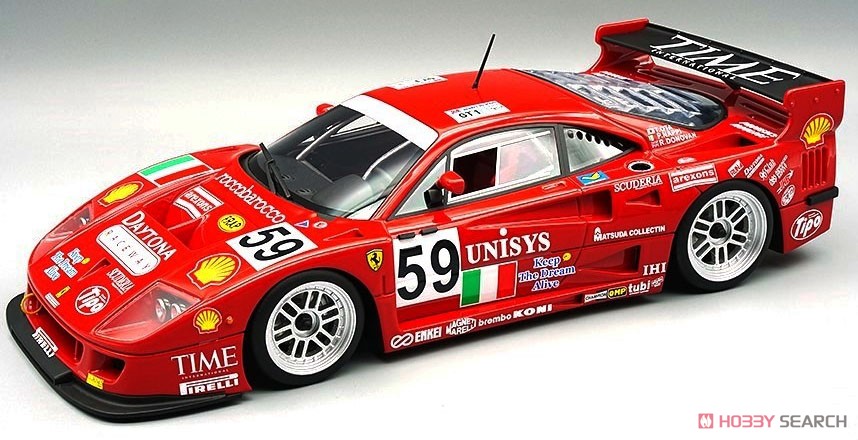 フェラーリ F40 GTE ル・マン24時間 1996 #59 P.Nappi/ R. Donovan/ T