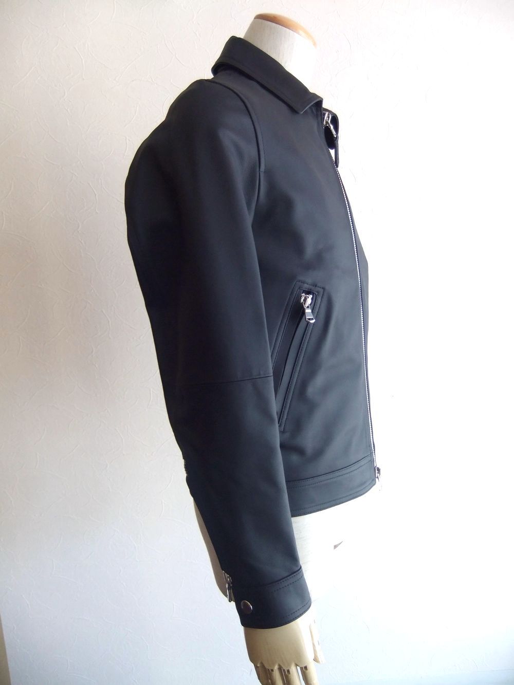 EMMETI - GIACOMO SP スペシャル ラムスキン ナッパレザー 襟付き