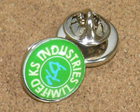 円形15mmのピンバッジ(ピンズ)ピンタイプ – 缶バッジファクトリー