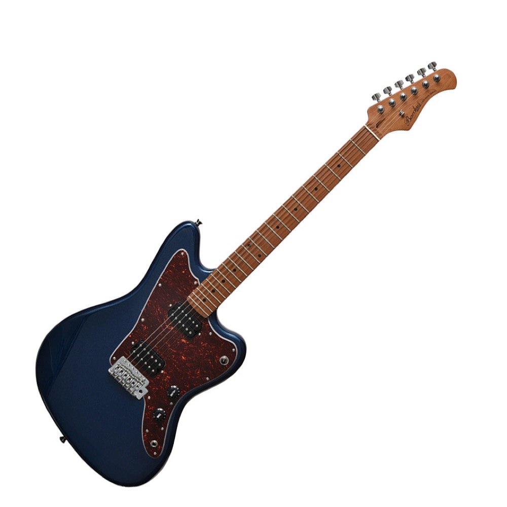 バッカス BACCHUS BJM-3-RSM/M DLPB エレキギター(バッカス ジャズ