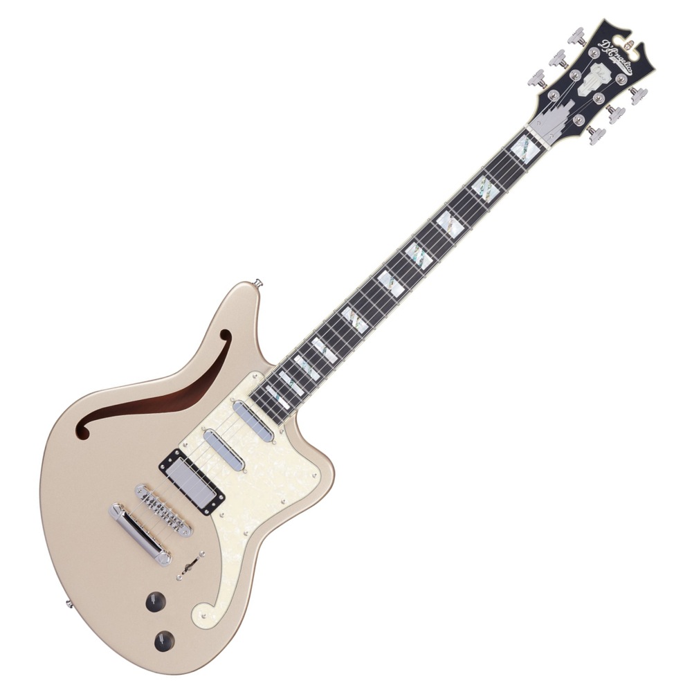 D'Angelico Deluxe Bedford SH Desert Gold エレキギター(ディアン