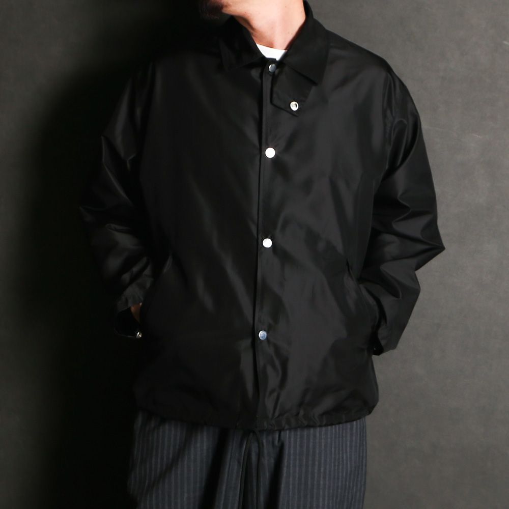 MARKAWARE - 【ラスト1点-サイズ2】 COACH JACKET Ⅲ - BLACK / シルク