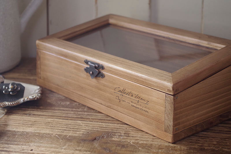 アンティーク風木製ミニジュエリーボックス｜アンティーク風木箱｜通販